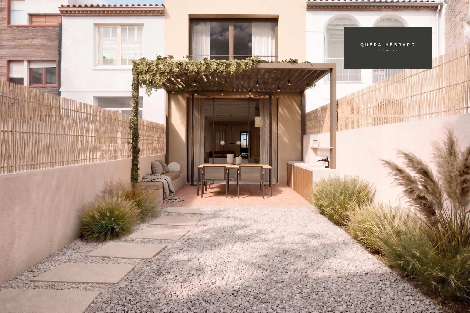 Render patio