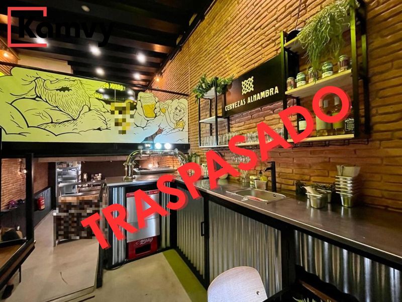 Restaurante en traspaso Barcelona. Ref: 1258. Kamvy