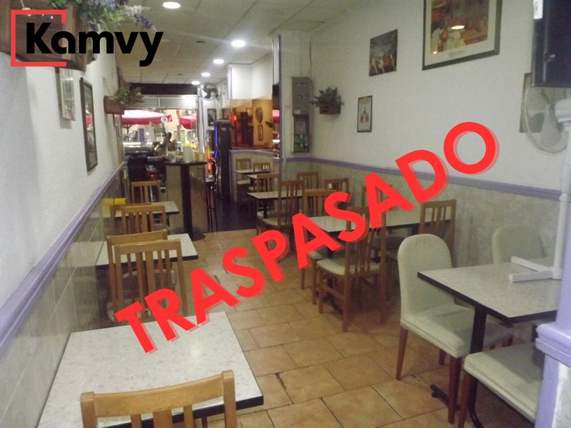 Restaurante en traspaso Barcelona. Ref: 1355. Kamvy