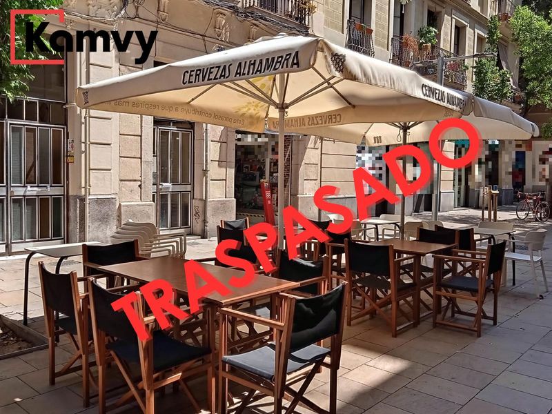 Restaurante en traspaso Barcelona. Ref: 1368. Kamvy