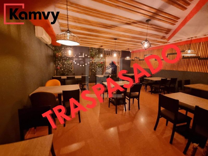 Restaurante en traspaso Barcelona. Ref: 1382. Kamvy