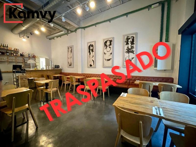 Restaurante en traspaso Barcelona. Ref: 1434. Kamvy