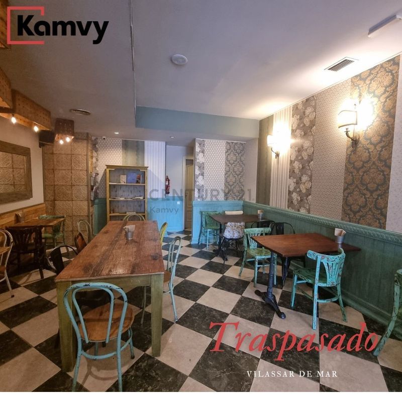 Cafeteria for trade sale Vilassar de Mar, Barcelona. Ref: 1684. Kamvy