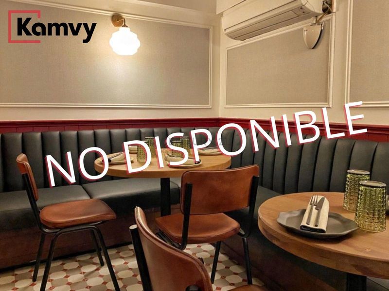 Restaurante en traspaso Barcelona. Ref: 1696. Kamvy