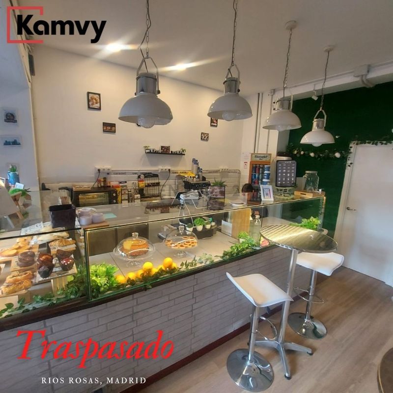 Cafeteria for trade sale Madrid. Ref: 1715. Kamvy