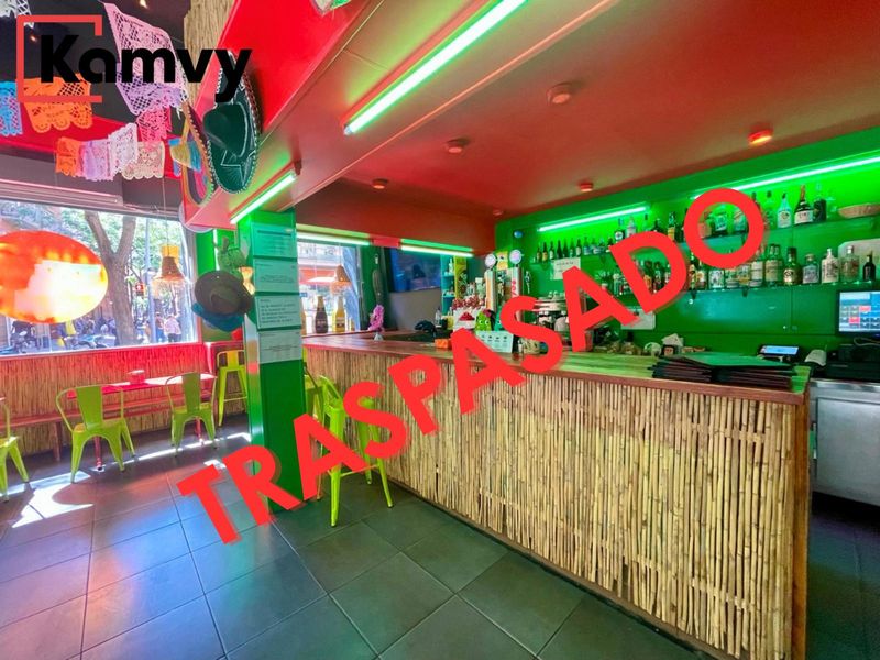 Restaurante en traspaso Barcelona. Ref: 1791. Kamvy