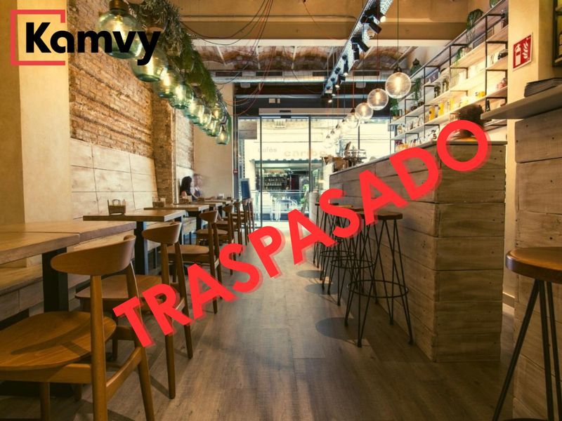 Restaurante en traspaso Barcelona. Ref: 1793. Kamvy