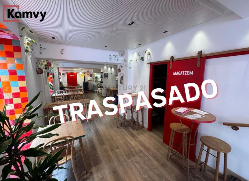 Restaurante en traspaso Barcelona. Ref: 1809. Kamvy
