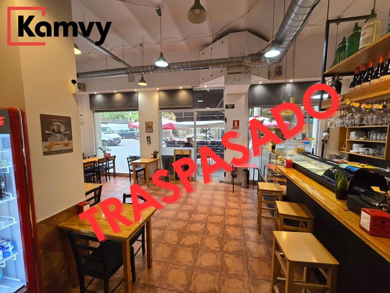 Restaurante en traspaso Barcelona. Ref: 1811. Kamvy