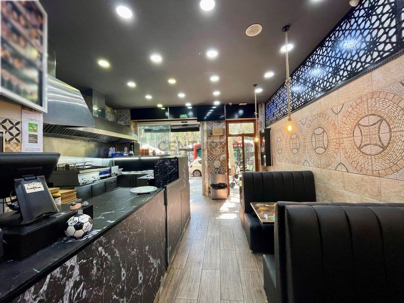 Restaurante en traspaso Barcelona. Ref: 1822. Kamvy