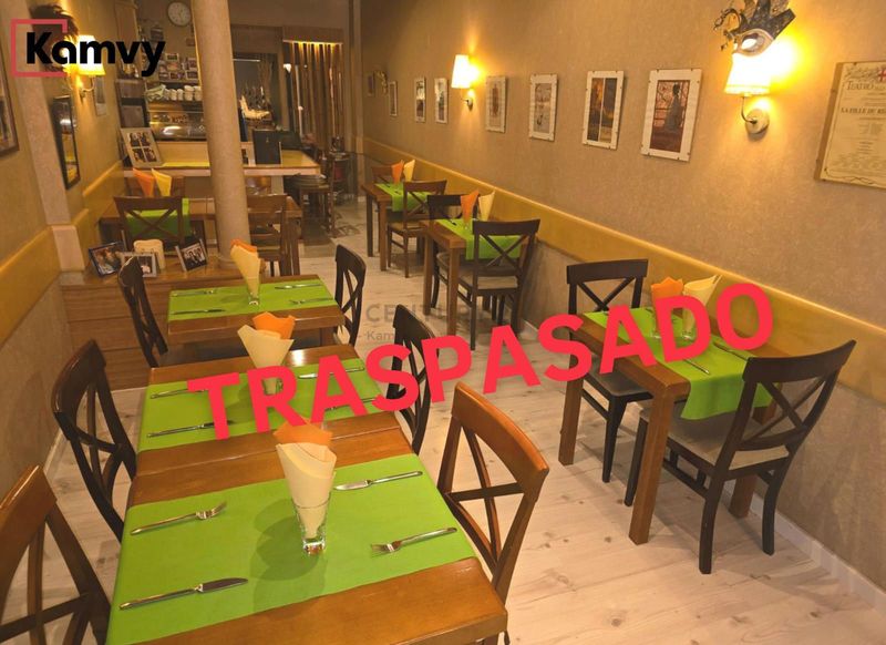 Restaurante en traspaso Barcelona. Ref: 1827. Kamvy