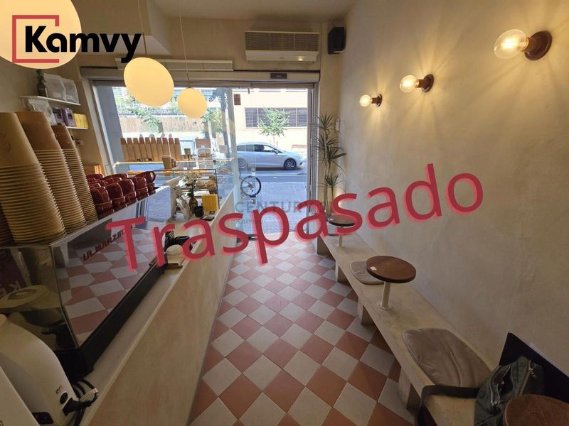 Cafeteria for trade sale Barcelona. Ref: 1866. Kamvy