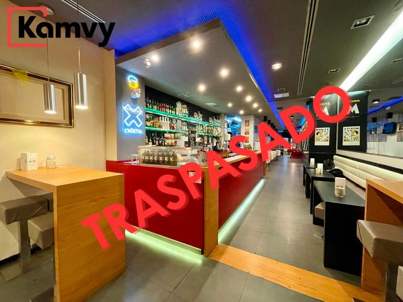 Bar en traspaso Barcelona. Ref: 1884. Kamvy