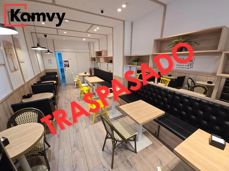 Cafeteria for trade sale Barcelona. Ref: 1907. Kamvy