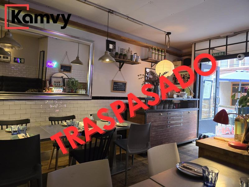 Restaurante en traspaso Barcelona. Ref: 1914. Kamvy