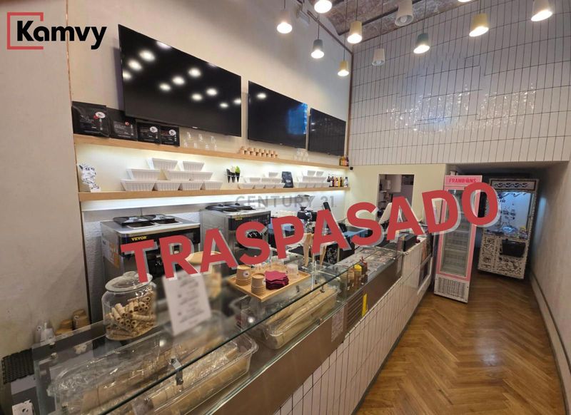 Shop for trade sale Barcelona. Ref: 1918. Kamvy