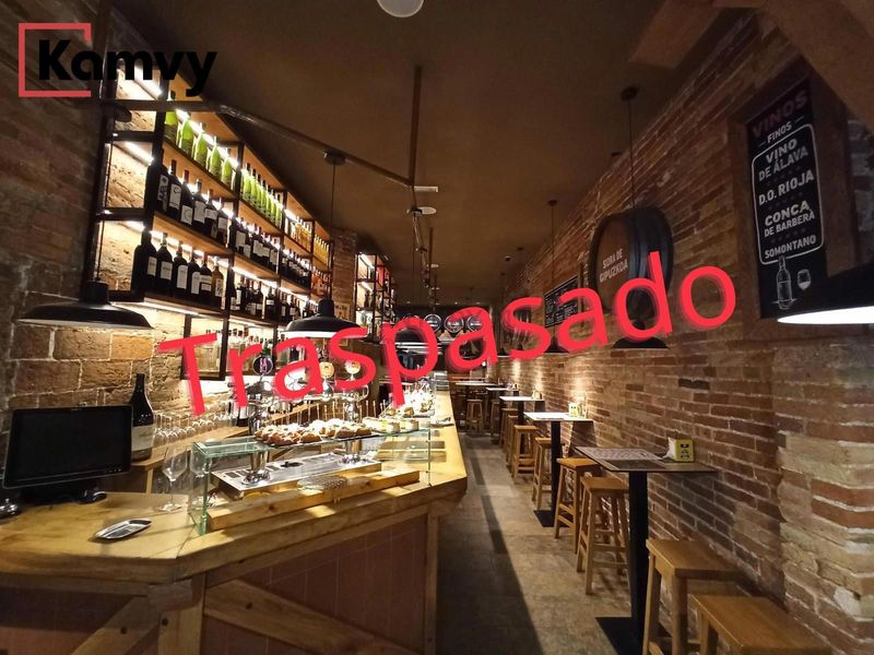 Restaurante en traspaso Barcelona. Ref: 1987. Kamvy