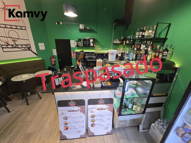Cafeteria en traspàs Barcelona. Ref: 2009. Kamvy