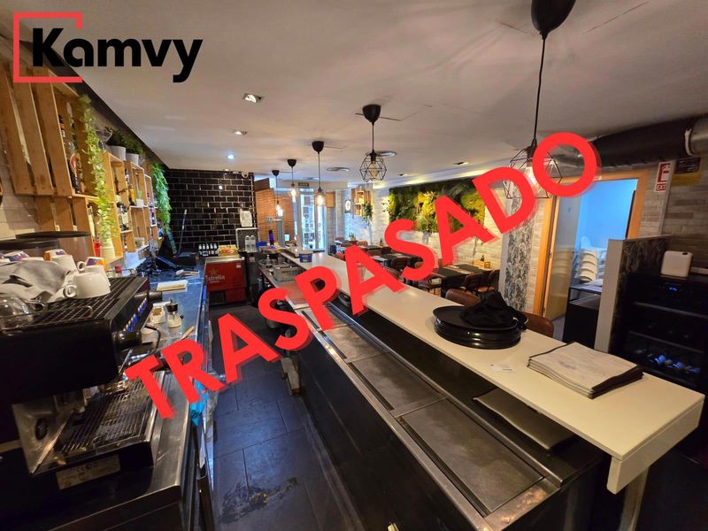 Restaurante en traspaso Barcelona. Ref: 2155. Kamvy
