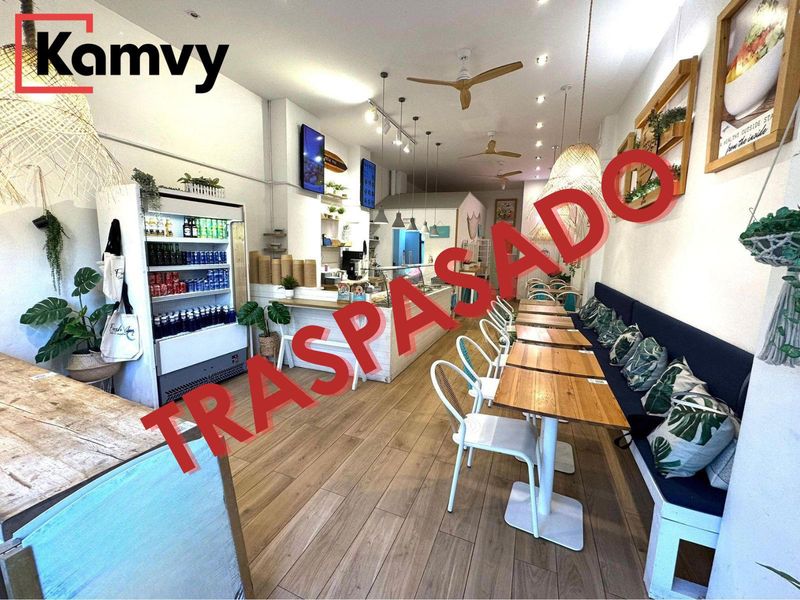 Restaurante en traspaso Barcelona. Ref: 2221. Kamvy