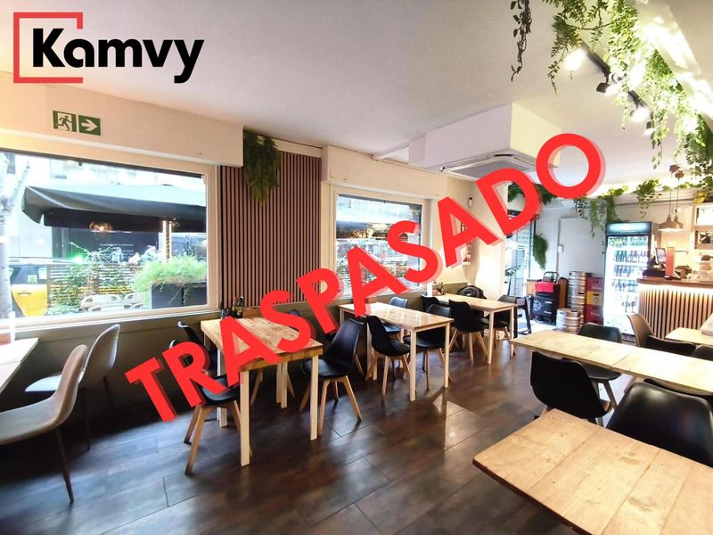 Restaurante en traspaso Barcelona. Ref: 2293. Kamvy