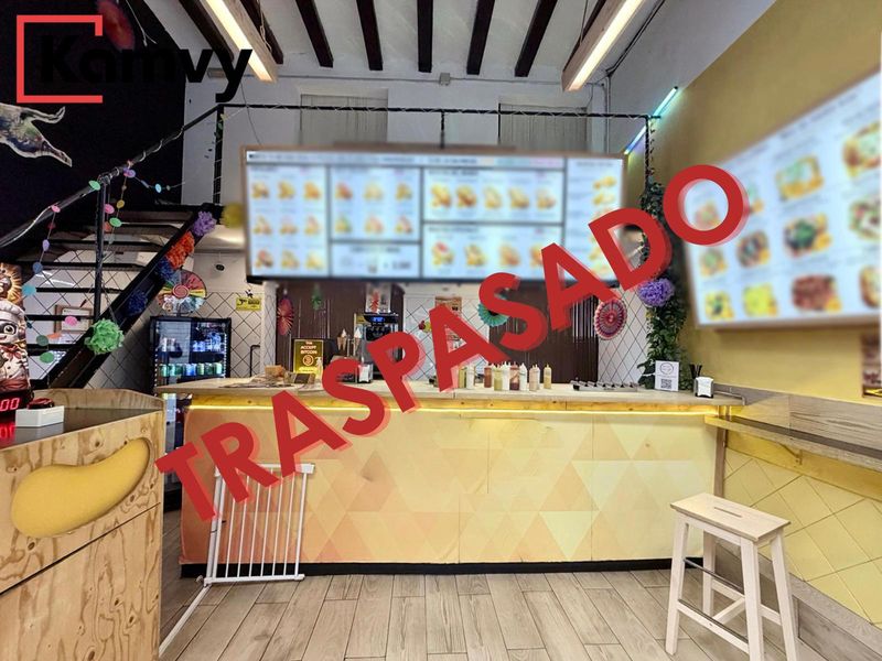 Tienda en traspaso Barcelona. Ref: 2354. Kamvy
