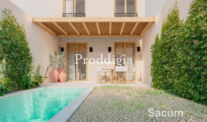 Preciosa casa de pueblo en el centro de Sant Cugat para rehabilitar.