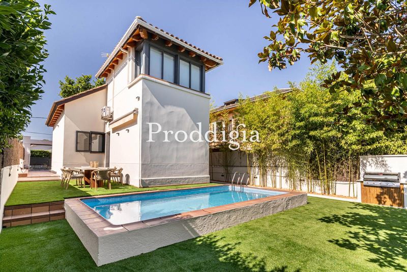 Preciosa vivienda de alquiler temporal de 3 habitaciones en Sant Cugat