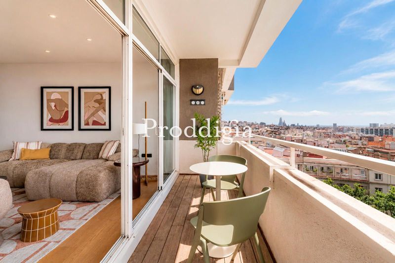 Ático dúplex con terrazas en Sarrià