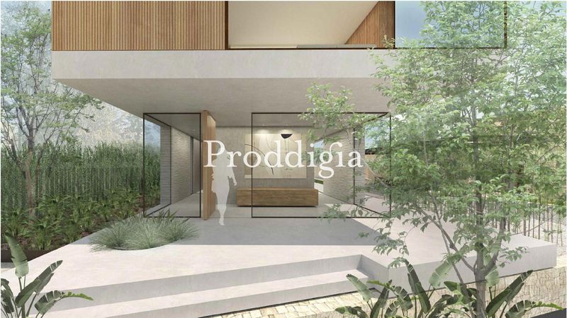Parcela con licencia y proyecto en Valldoreix cerca estación