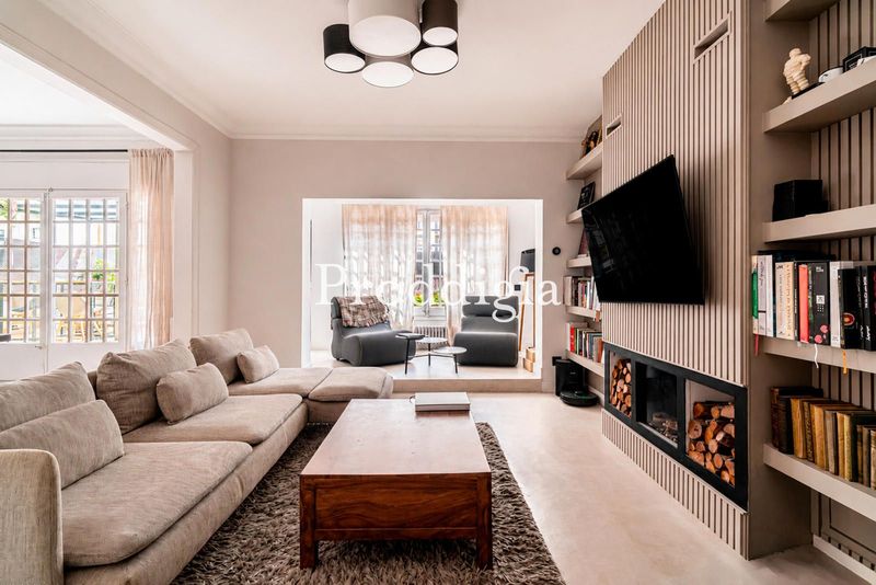 Vivienda de diseño con 4 habitaciones y terraza privada junto a Turó Park