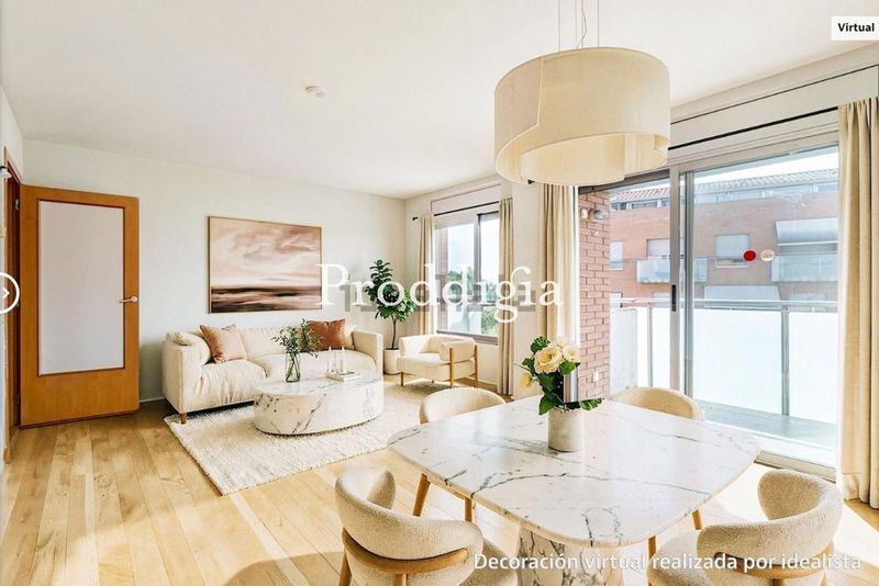 Piso ideal de 3h y 2 baños en Can Magí. con plaza de garaje y trastero
