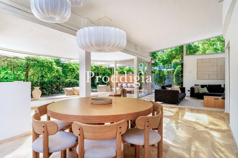 Villa con piscina en Valldoreix