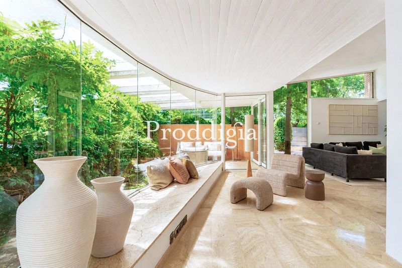 Villa con piscina en Valldoreix