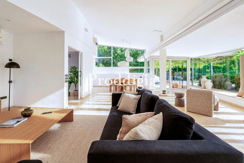 Villa con piscina en Valldoreix