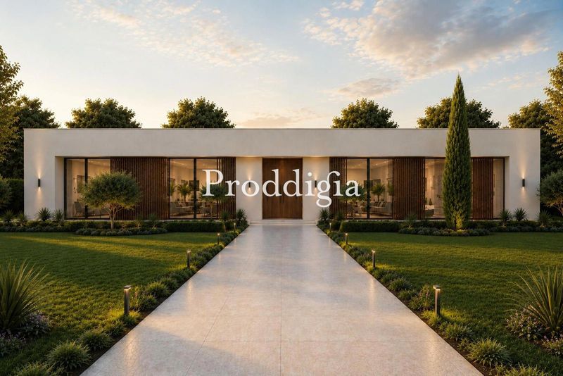 Casa moderna con piscina en Sant Cugat