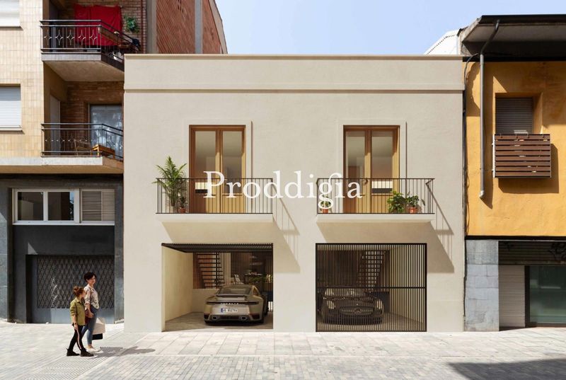 Casa adosada obra nueva en el centro de Sant Cugat