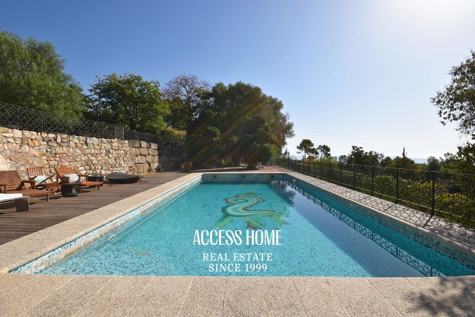 Masía del siglo XIX con amplios jardines y vistas al mediterráneo  en Cabrera de Mar - Foto 7
