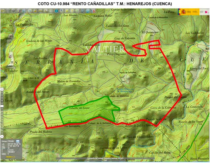 Parcela en venta Henarejos, Cuenca. Ref: 2089. Valtier Real Estate