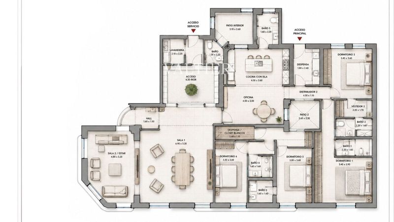 Piso en venta Madrid. Ref: 5664. VALTIER | Real Estate
