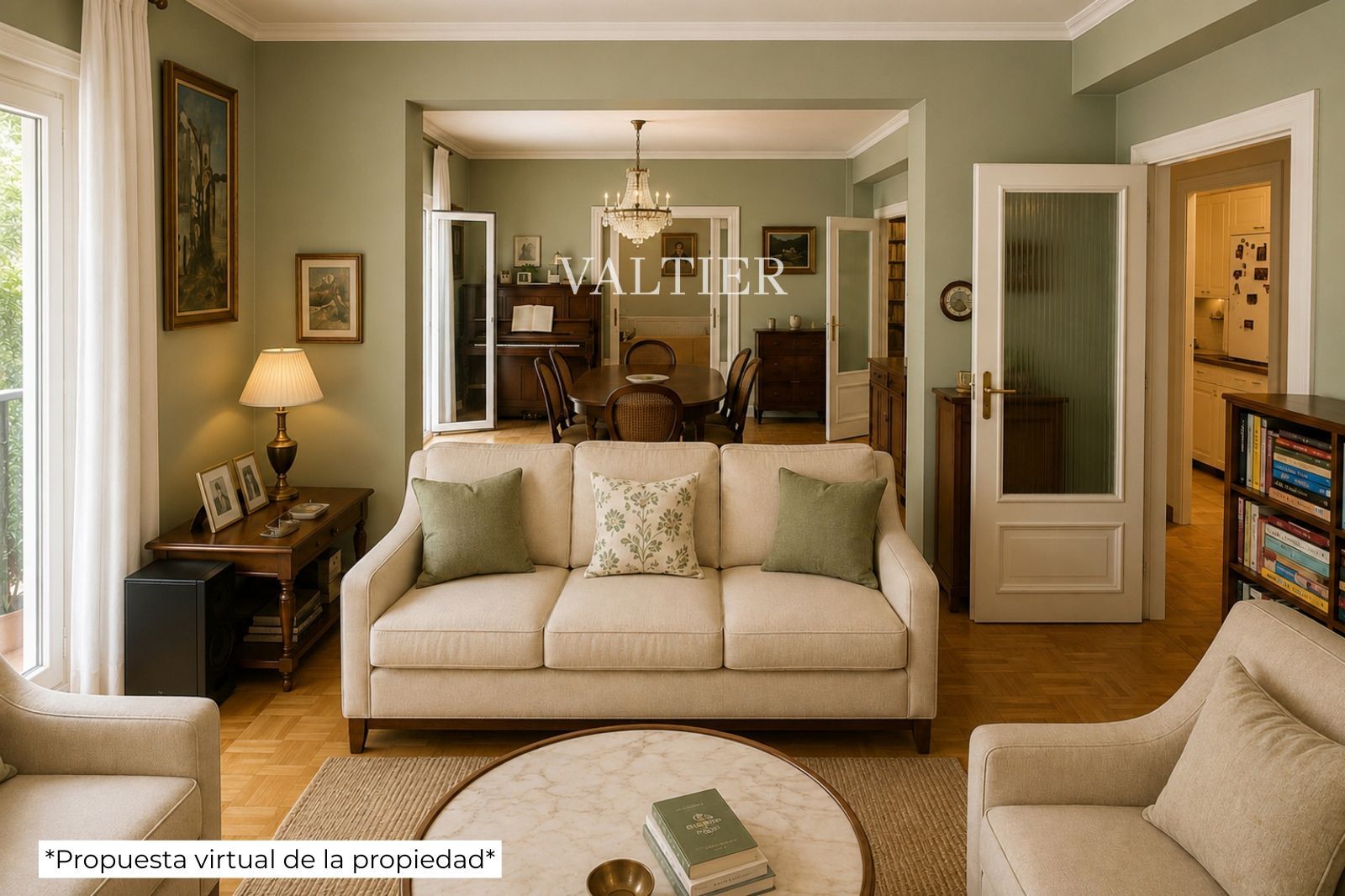 Piso exterior en venta para reformar en Paseo de la Habana, Madrid - Foto 2