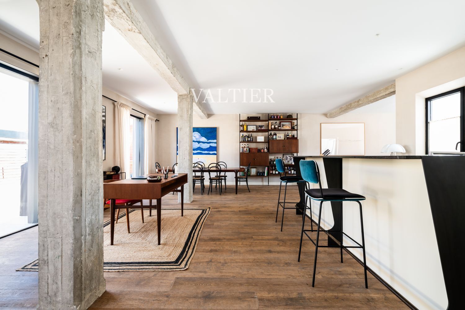 Hormigón, madera y una gran terraza en Lista, Madrid - Foto 5