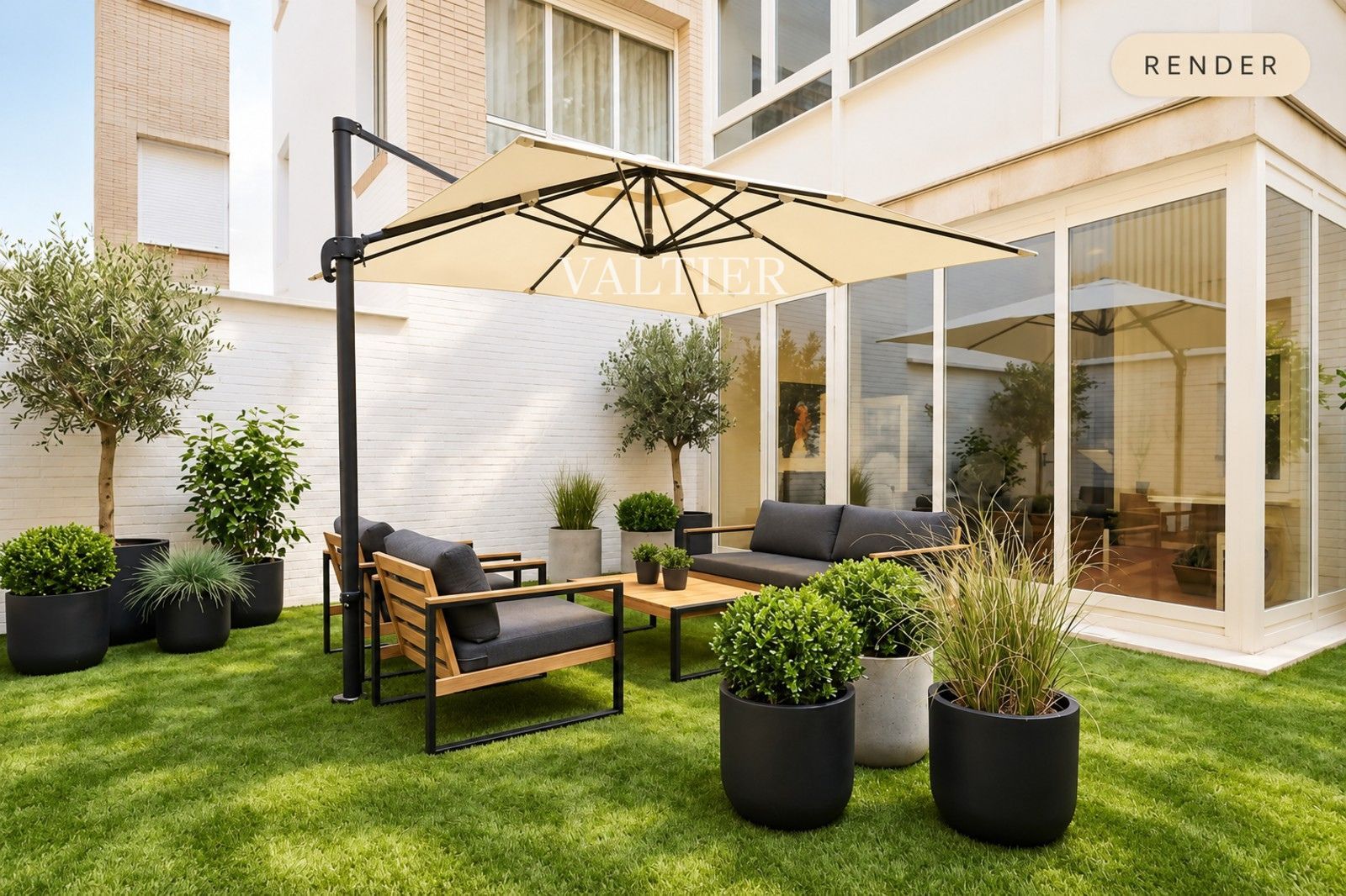 Un patio ajardinado en el corazón de Lagasca, Madrid - Foto 1