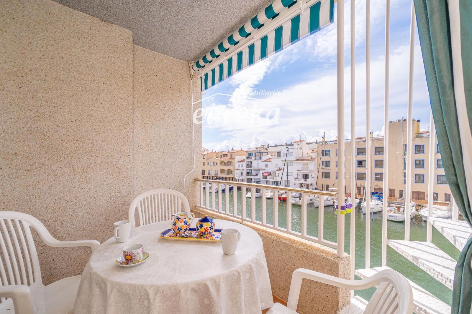 PORT MOXÓ Encantador apartamento de 2 dormitorios con vistas al canal, solárium y parking privado exterior - Foto 22