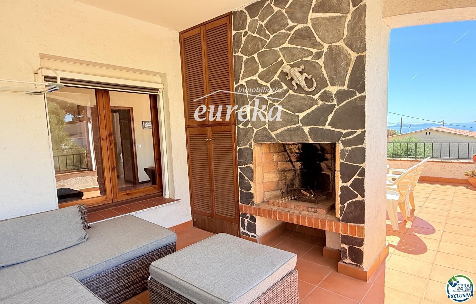 Kleines Haus mit Meerblick und Terrasse in Mas Fumats, Roses - Foto 7