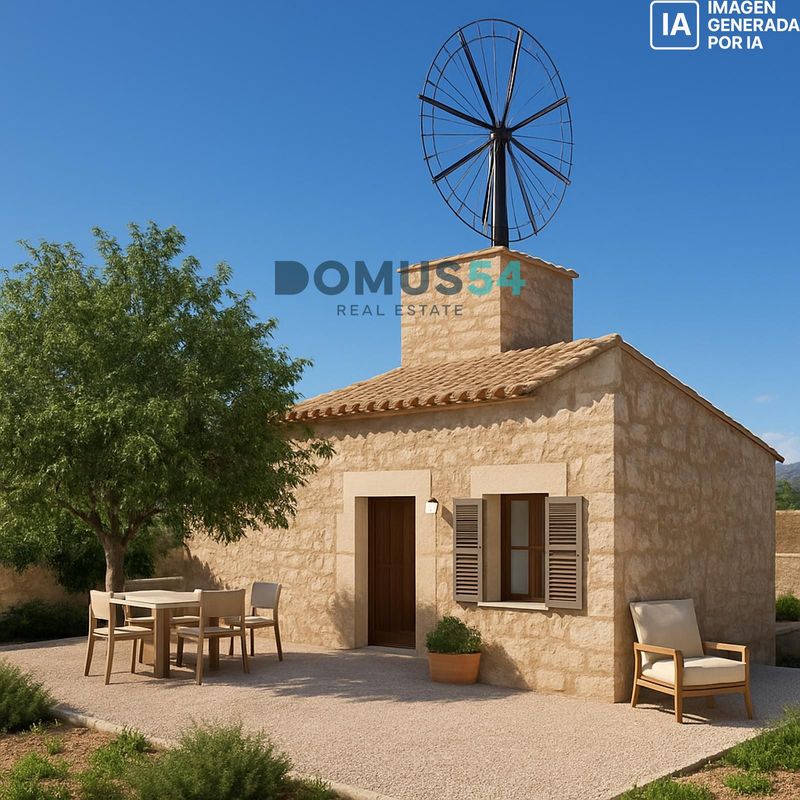 Suelo rústico edificable en venta Buger, Baleares. Ref: 51138. DOMUS54 Real Estate