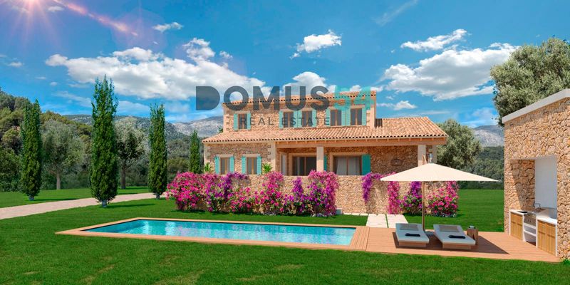 Suelo rústico edificable en venta Campanet, Baleares. Ref: 51599. DOMUS54 Real Estate