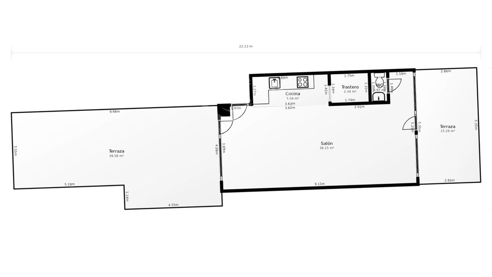 Chalet adosado en venta en calle Emporda - Blanes - Foto 34