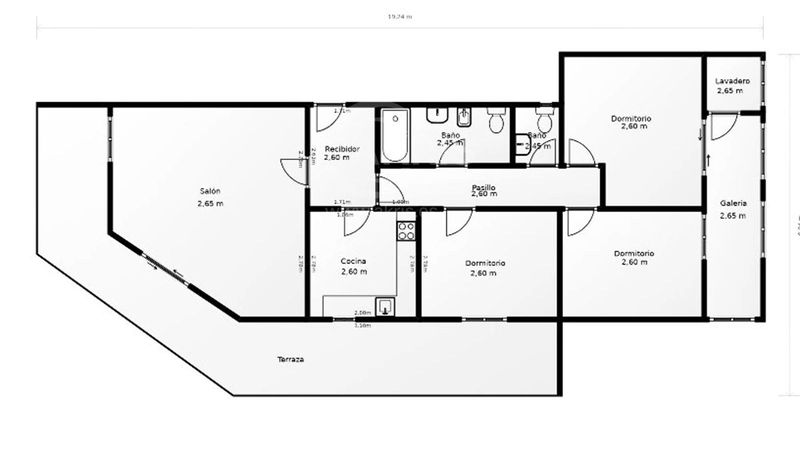 Appartement en vente Blanes, Girona. Ref: 15860. Inmobiliaria Akris