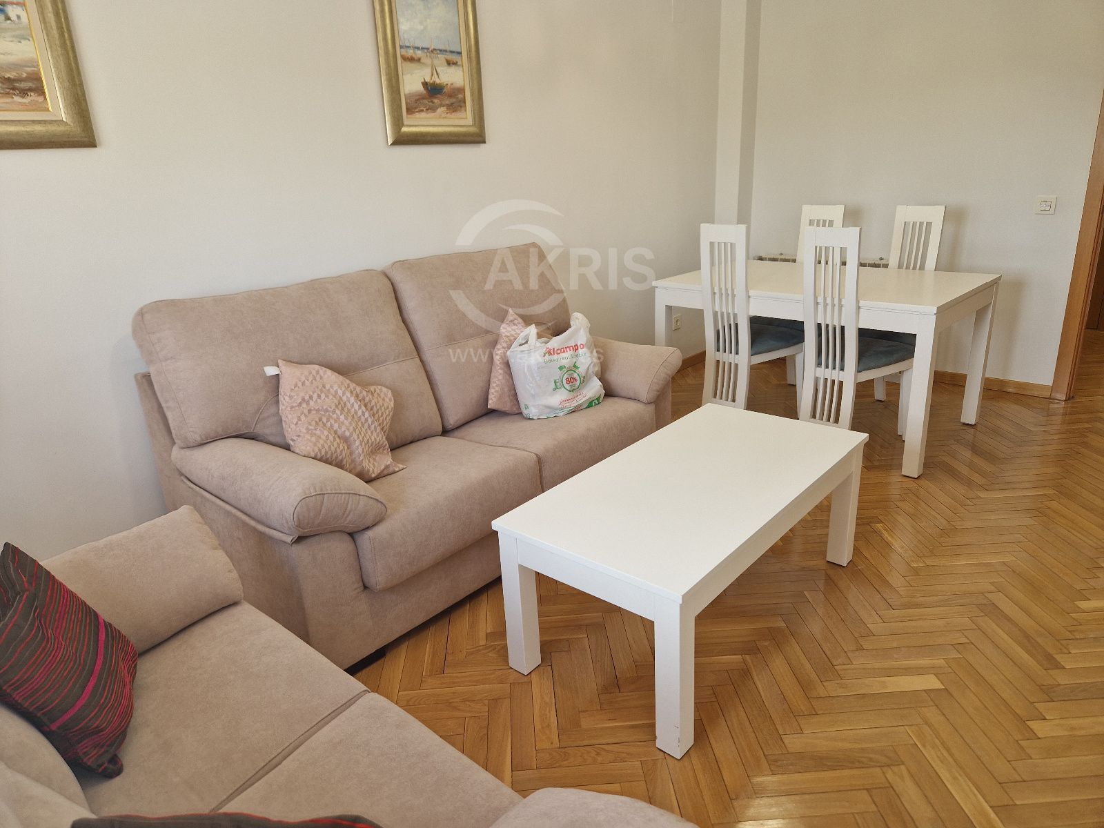 Luminoso piso de 94m² con garaje junto al hospital de las 3 culturas– Totalmente amueblado